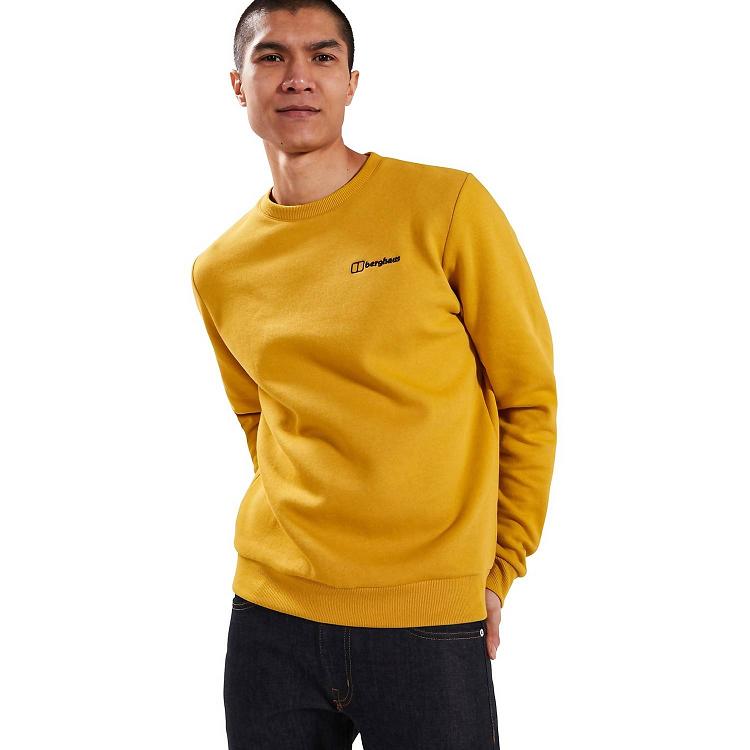 Pánska Mikiny Berghaus Logo Žlté Slovensko 6593XKHFY